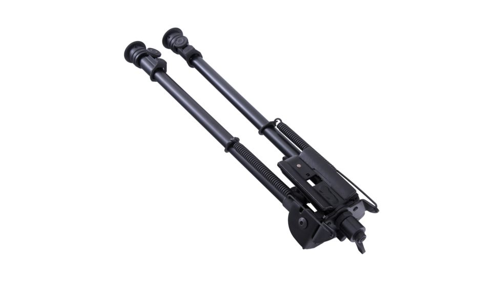 Aimtech Warhammer Tactical Bipod, 13.5-25 in Adjustable Tactical Lever Locking Pivot, Black, AFA-20857