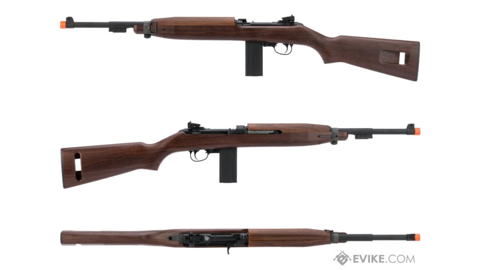 Air Venturi Springfield Armory Licensed M1 Carbine CO2 Gas Blowback Airsoft Rifle, Wood, SA-M1CC6