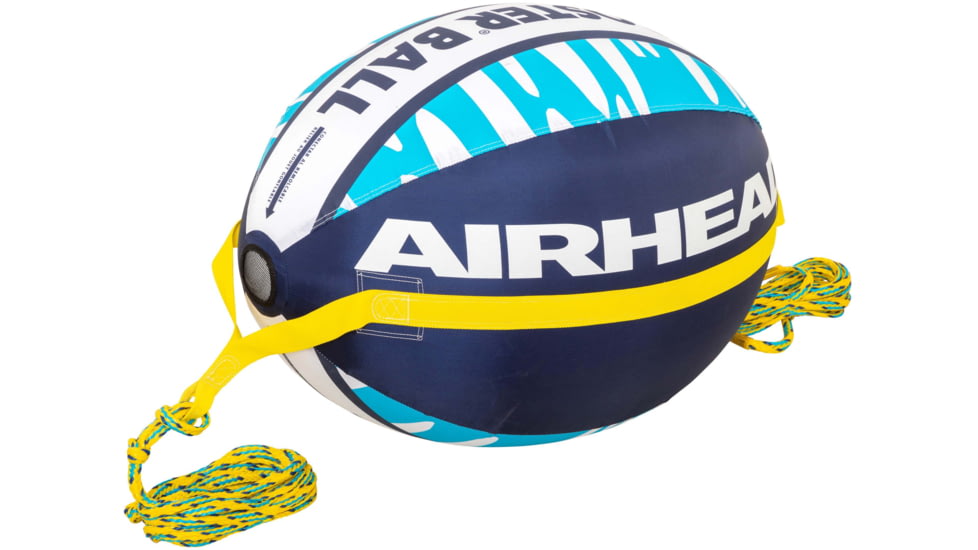 Airhead 4K Booster Ball Inflatable Tow/Rope Buoy, Blue/White, AHBB-2030