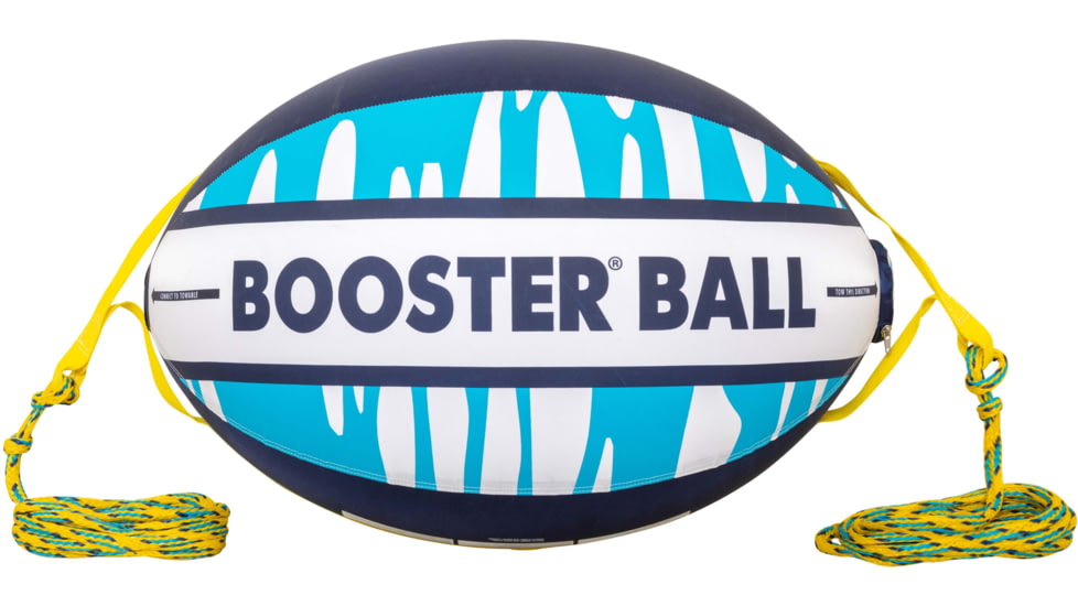 Airhead 4K Booster Ball Inflatable Tow/Rope Buoy, Blue/White, AHBB-2030