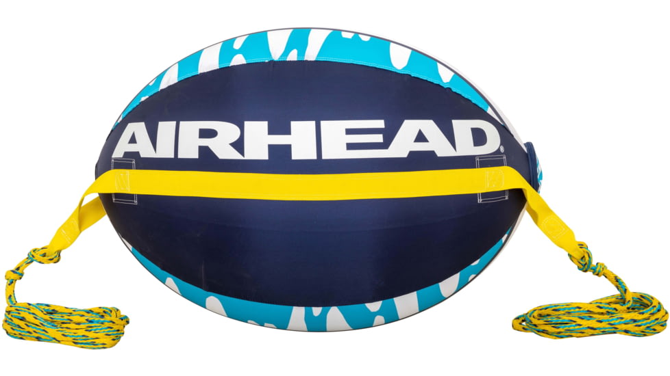 Airhead 4K Booster Ball Inflatable Tow/Rope Buoy, Blue/White, AHBB-2030