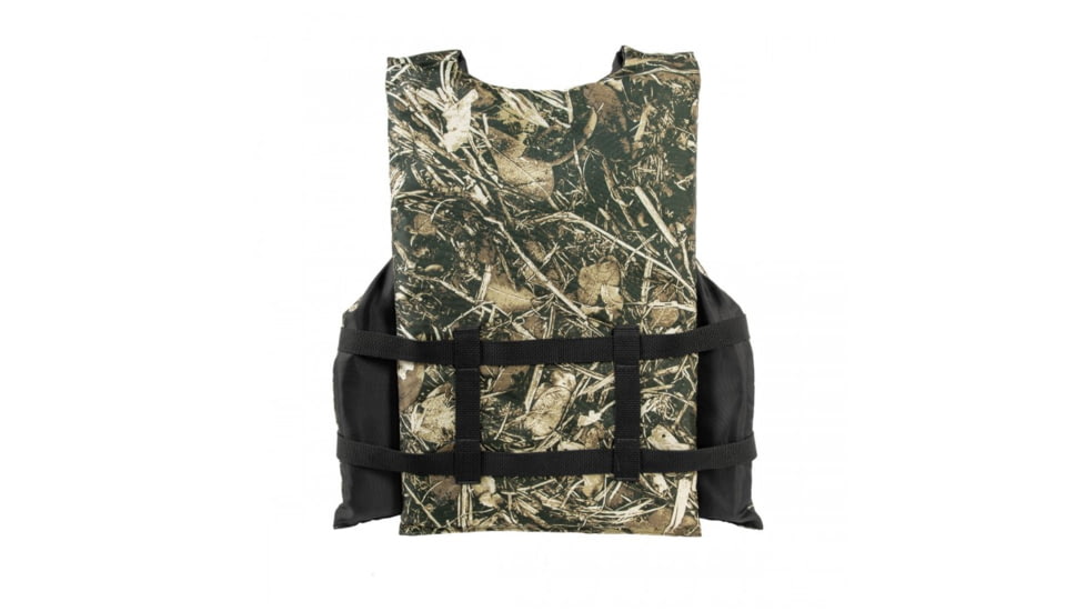 Airhead Adult Universal Sportsman Life Vest w/ Pockets, Camo, 10004-15-A-CM