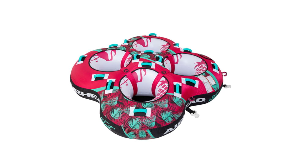 Airhead Blast Towable, 4 Rider, Maroon / Teal, AHBL-42
