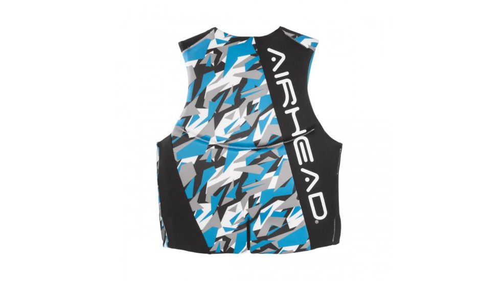 Airhead Camo Cool Mens Kwik-Dry Neolite Vest, Blue, 15002-12-B-BL