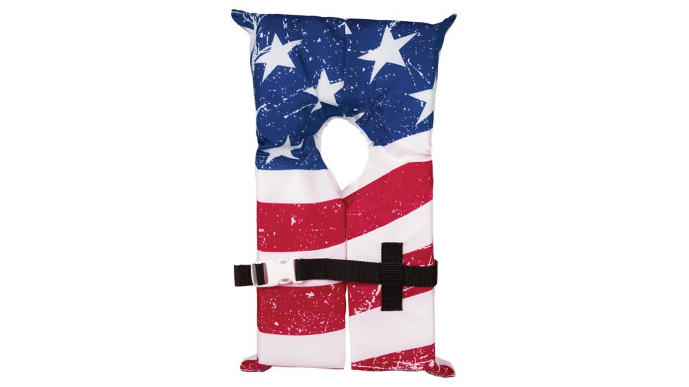 Airhead Type II Keyhole Life Vest, Stars &amp; Stripes, Stars &amp; Stripes, Child, 10000-02-A-US