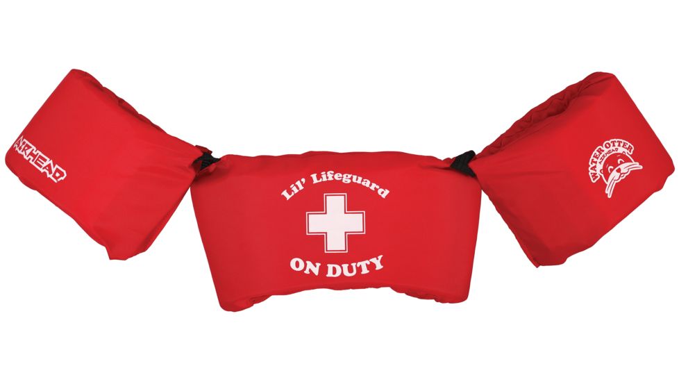 Airhead Water Otter Classic Child Life Vest, Lil' Lifeguard, Red, Child, 10000-02-106
