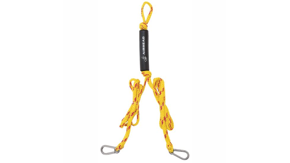 Airhead Water Sports Tow/Harness For 1 Rider, Yellow/Red, 12ft, AHTH-1