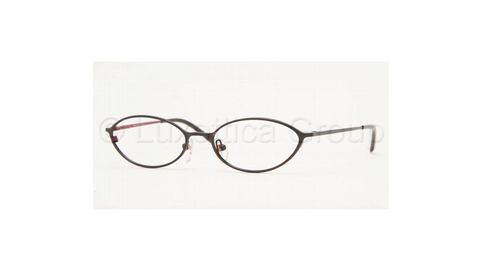 AK Anne Klein AK9069 Eyeglasses with Non-Rx Lenses 442-5016 - Black 