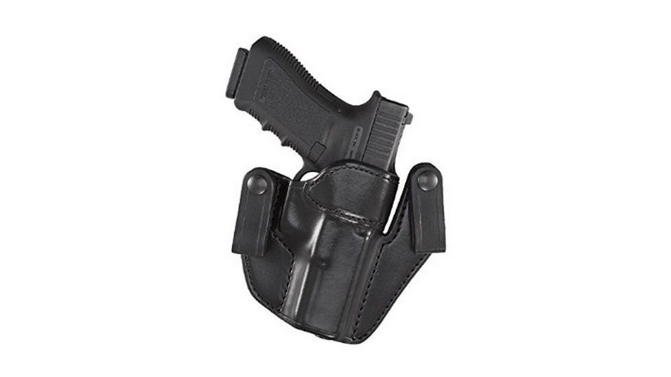 Aker Leather Model 169 Nichols Avenger Belt Slide Holster, Colt 1911, Right, Plain, Black, H169BPRU-CO1911