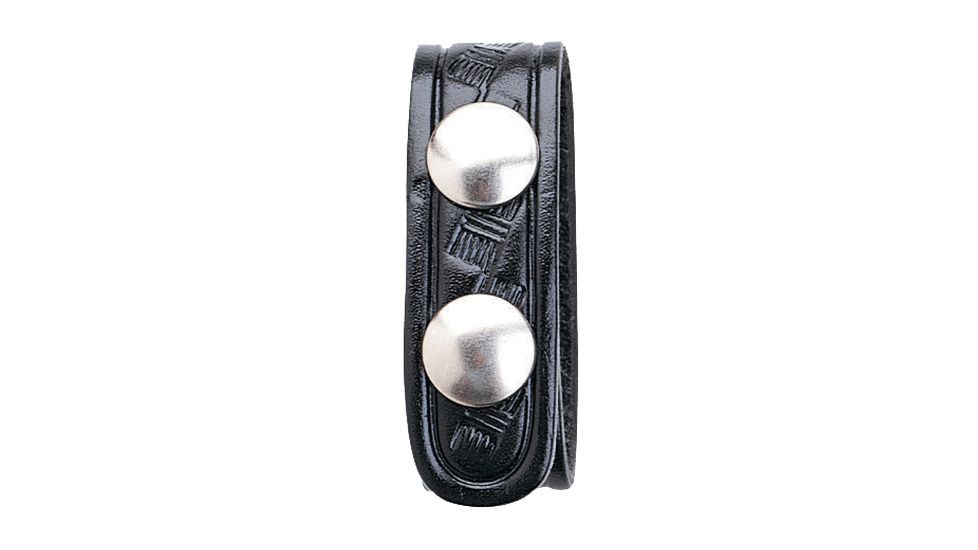 Aker Leather Aker - 531 Double Snap 3/4inch Wide Belt Keeper - A531-BW