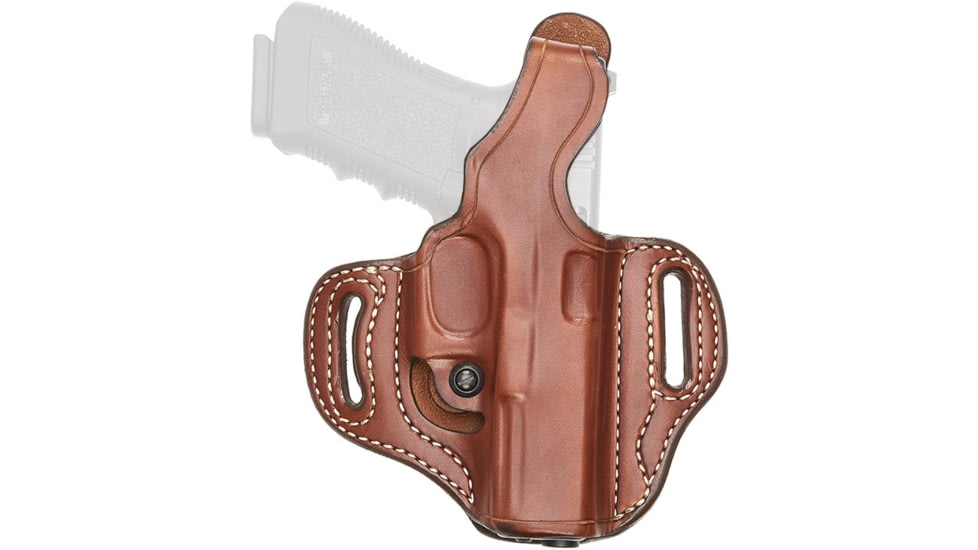 Aker Leather Flatsider XR14 Straight Draw Holster, M&amp;P 9/40/ 2.0, Left, Plain, Tan, H170TPL-MP40