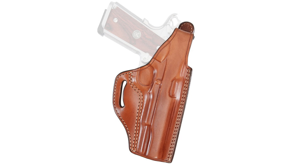 Aker Leather Model 142 Hugger Belt Slide Holster, SIG Sauer P220/226, Right, Plain, Tan, H142TPR-SS220