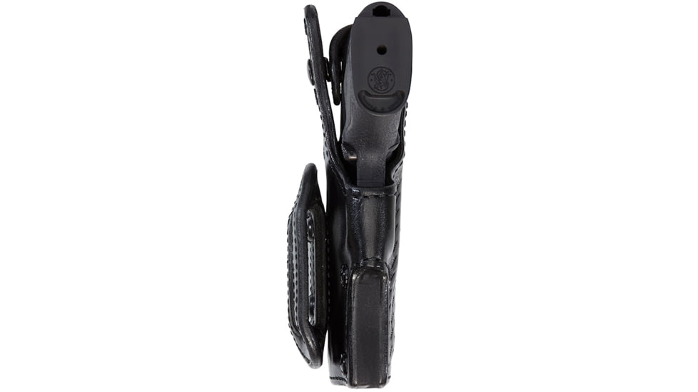 Aker Leather Model 165 Sentinel Hi Ride Lined Holster, Glock 17/22/31, Left, Plain, Black, H165BPL-GL1722