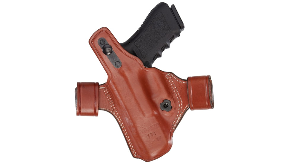 Aker Leather Model 171 Flatsider Patriot XR20 Holster, Glock 20/21, Right, Plain, Tan, H171TPR-GL2021