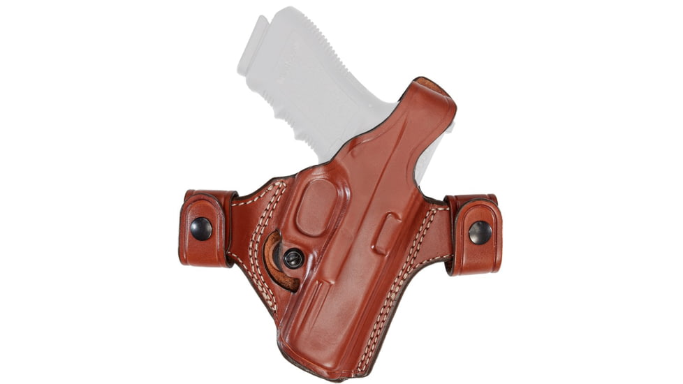 Aker Leather Model 171 Flatsider Patriot XR20 Holster, Glock 20/21, Right, Plain, Tan, H171TPR-GL2021