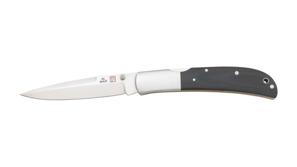 Al Mar Knives Eagle Talon ClassicFold Knife, Black Handle AM1005BMT