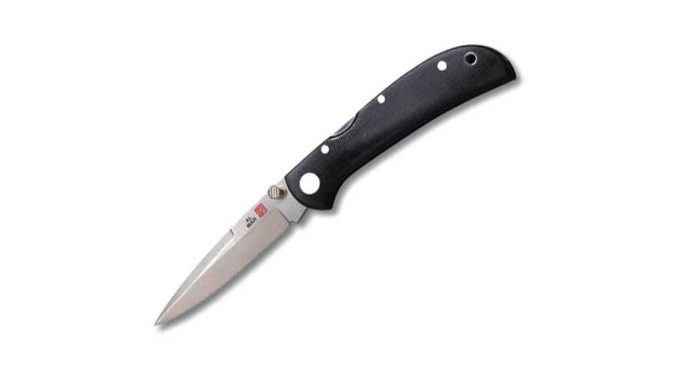 Al Mar Knives Falcon Ultralight, Talon Blade, 3.125 in., Plain Edge AL1003UBK2T