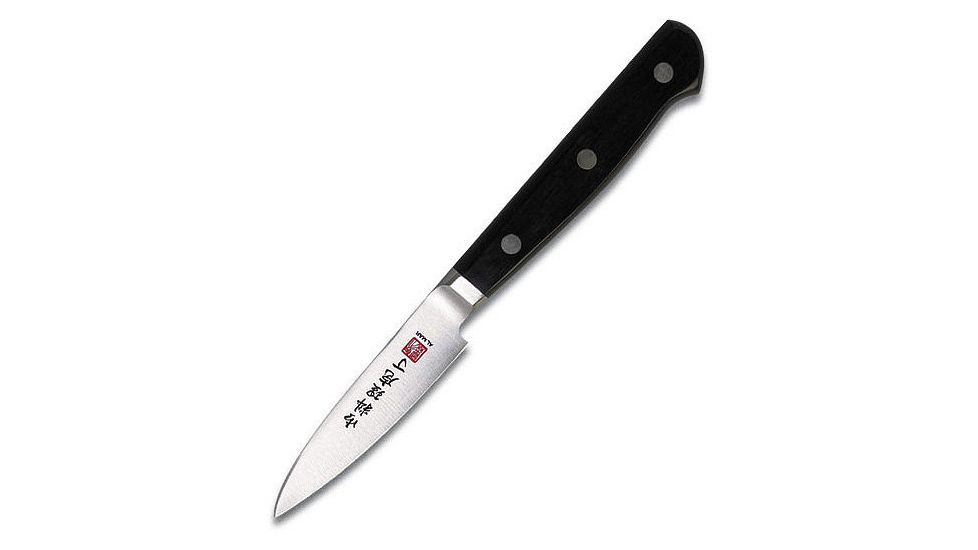 Al Mar Knives Paring Knife, 3 in. , Black Pakkawood Handle ALAM-C2