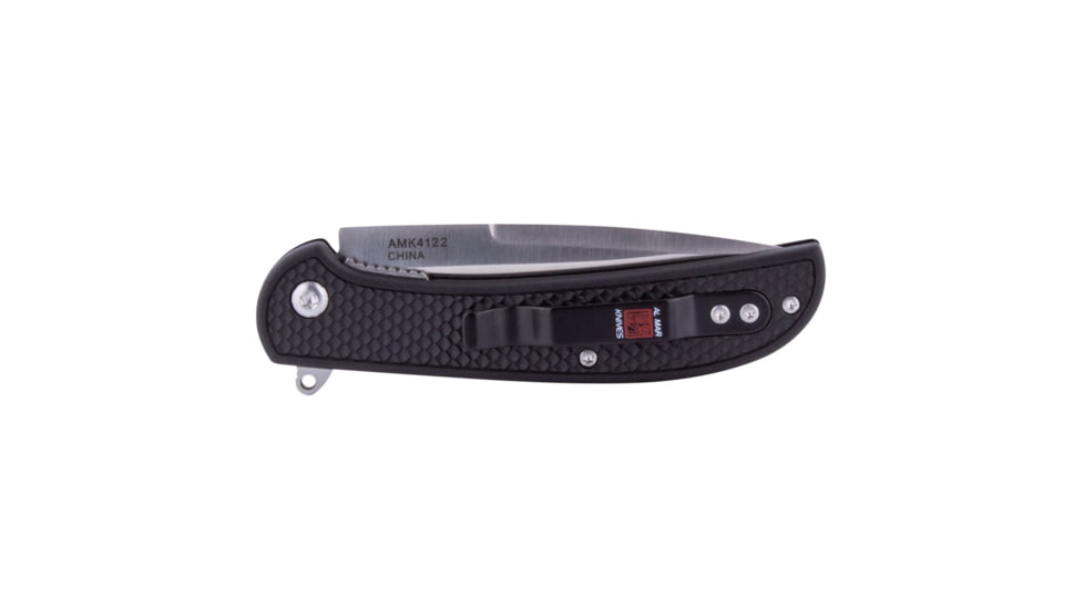 Al Mar Knives Ultralight Talon Folding Blade Knife, 2.75 in, 8 Cr Traditional Edge, Black, AMK4122