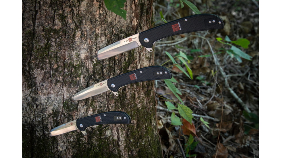 Al Mar Knives Ultralight Talon Folding Blade Knife, 2.75 in, 8 Cr Traditional Edge, Black, AMK4122
