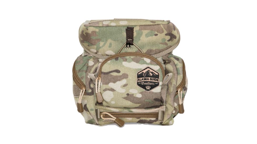 Alaska Guide Creations Alaska Classic Binocular Harness w/ Max Pocket, Up To 50mm Objective Lenses, Multicam ACM-MC