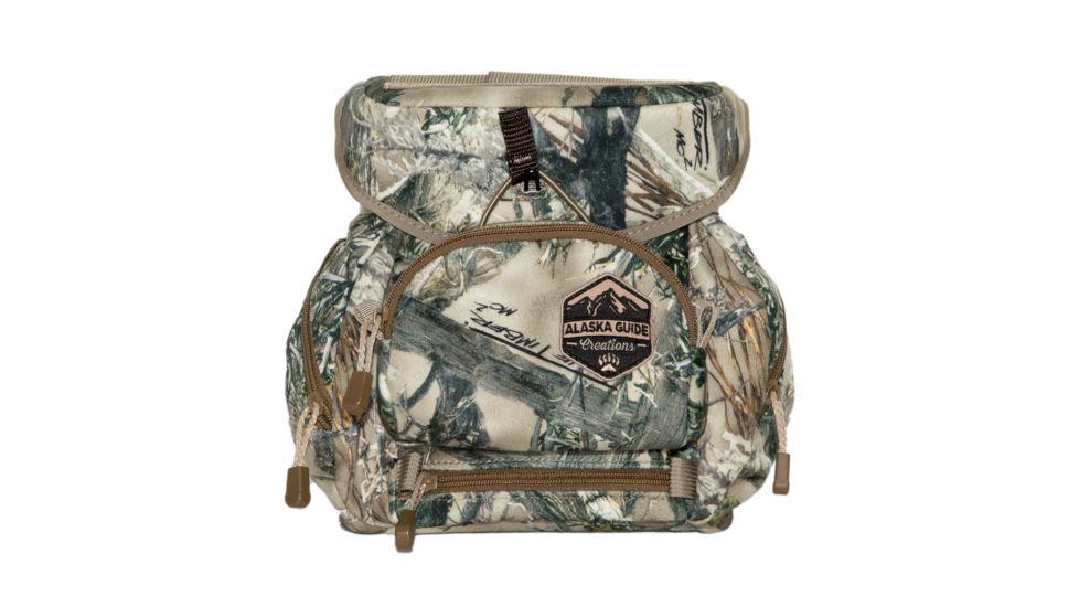 Alaska Guide Creations Alaska Classic Binocular Harness w/ Max Pocket, Up To 50mm Objective Lenses, True Timber ACM-TT