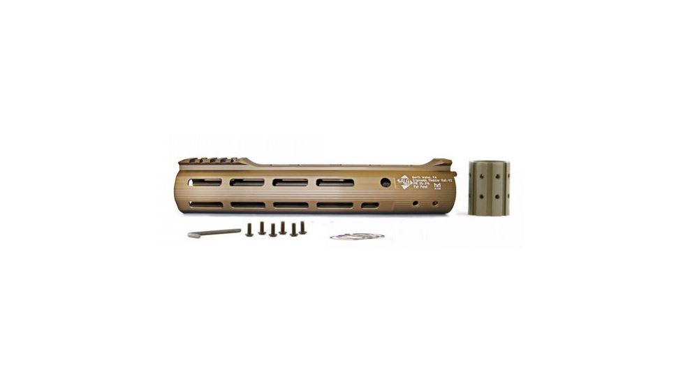 ALG Defense 10in Ergonomic Modular Railed Handguard - V2 M-LOK, DDC, 10in 05-316S