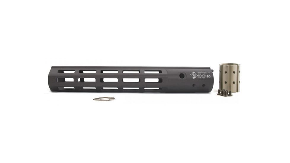 ALG Defense 12in Ergonomic Modular Railed Handguard - V1, Gray, 12in 05-293G