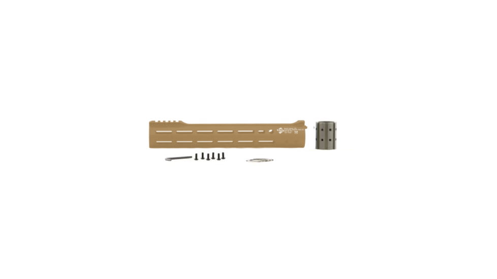 ALG Defense 12in Ergonomic Modular Railed Handguard - V2 M-LOK, DDC, 12in 05-317S