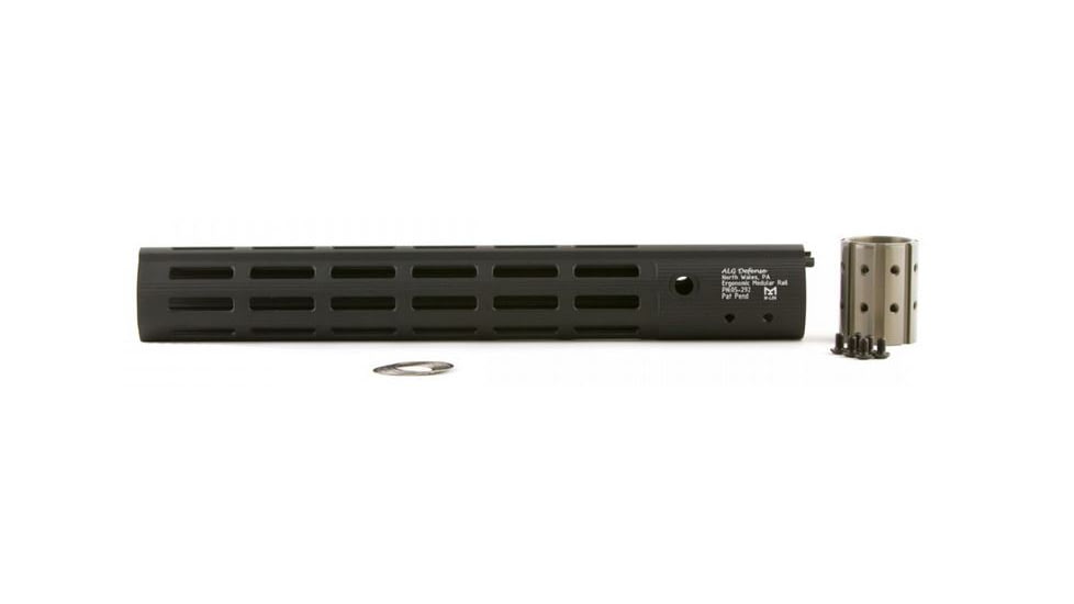 ALG Defense 13in Ergonomic Modular Railed Handguard - V1, Black, 13in 05-287B