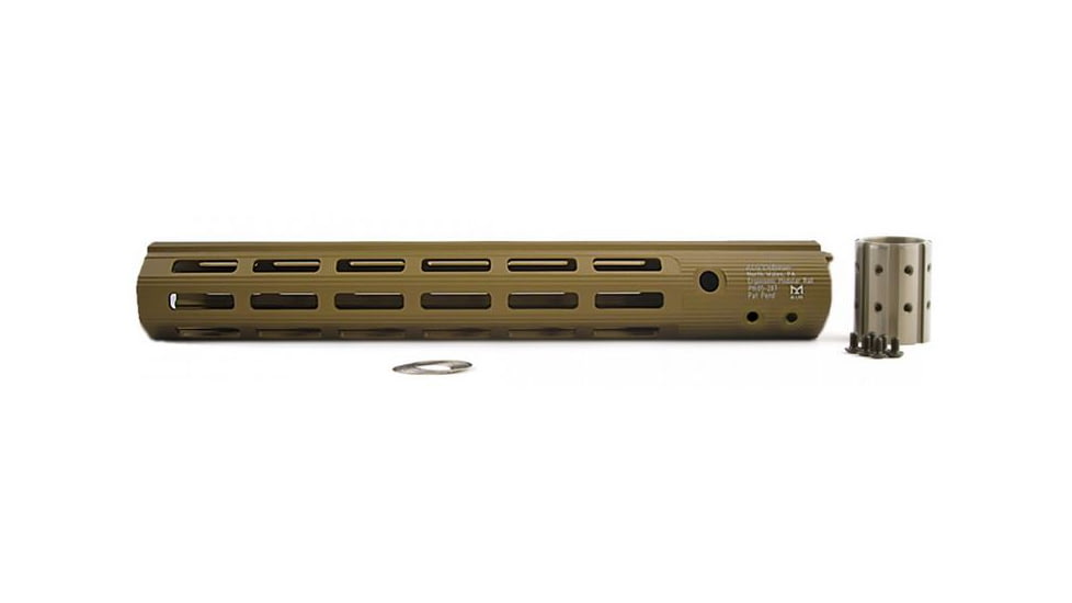 ALG Defense 13in Ergonomic Modular Railed Handguard - V1, DDC, 13in 05-287S