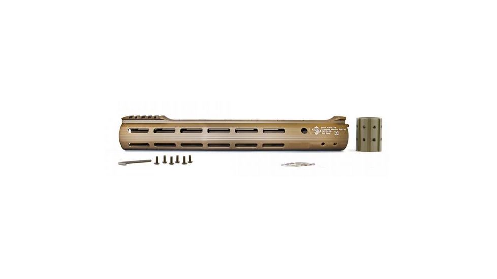 ALG Defense 13in Ergonomic Modular Railed Handguard - V2 M-LOK, DDC, 13in 05-318S