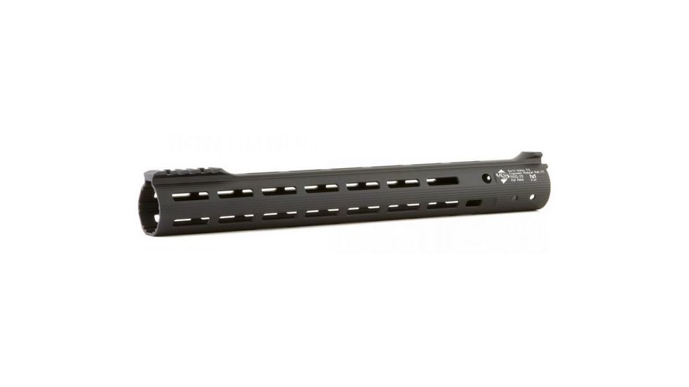 ALG Defense 15in Ergonomic Modular Railed Handguard - V2 M-LOK, Black, 15in 05-319B