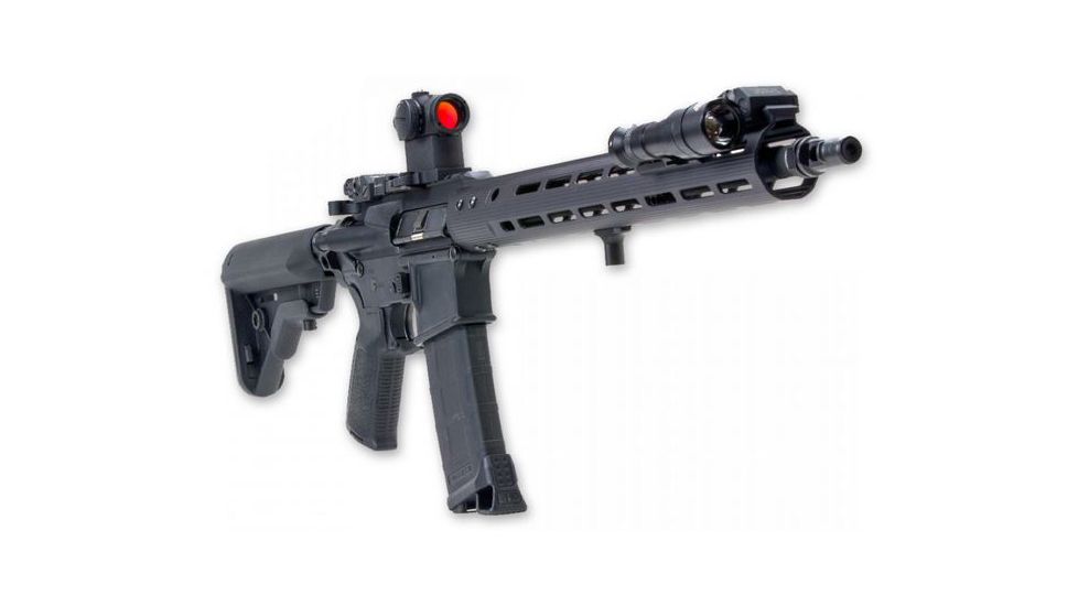 ALG Defense 15in Ergonomic Modular Railed Handguard - V2 M-LOK, Black, 15in 05-319B