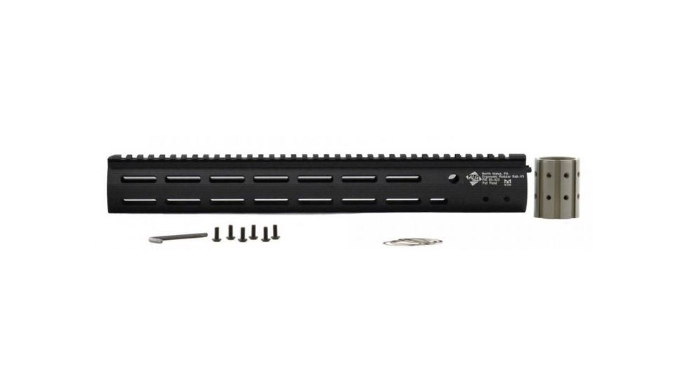 ALG Defense 15in Ergonomic Modular Railed Handguard - V3, Black, 15in 05-323B