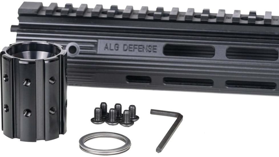ALG Defense 15in Ergonomic Modular Railed Handguard - V3, Black, 15in 05-323B