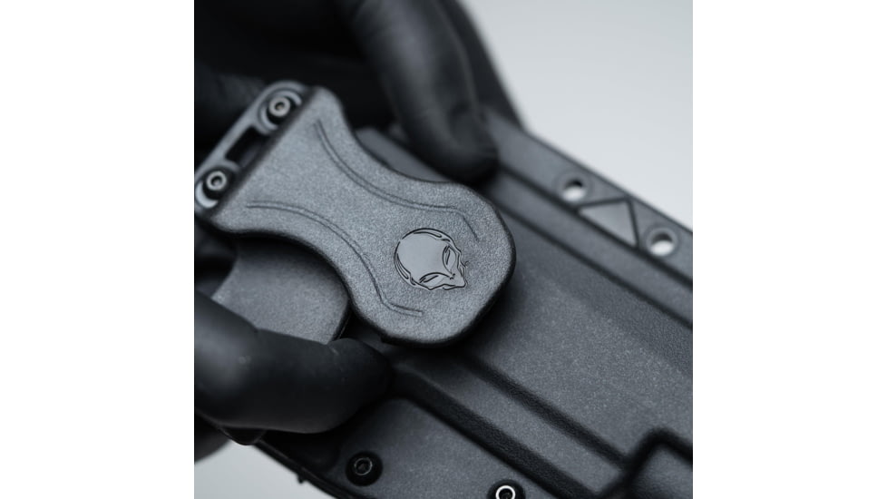 Alien Gear Holsters Photon Polymer IWB Holster, S&amp;W Bodyguard 2.0 Carry Comp, Ambi Hand, Matte Black, PHO-1368-L0-B
