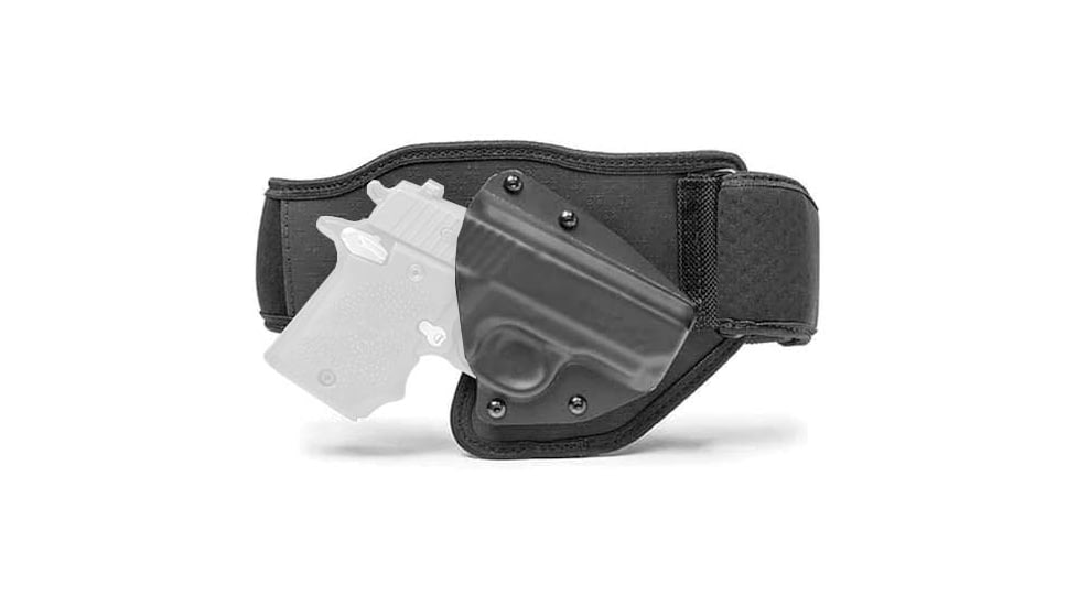 Alien Gear Holsters Belly Band IWB Holster, Smith &amp; Wesson M&amp;P9 Shield EZ, Right Hand, Black, 00193858311739