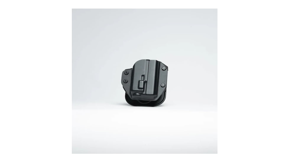 Alien Gear Holsters Cloak Boltaron OWB Paddle Holster, Springfield Armory XD Mod2 Sub-Compact 3.3in .45 ACP, Right Hand, Black, CM-0731-RH-R-15