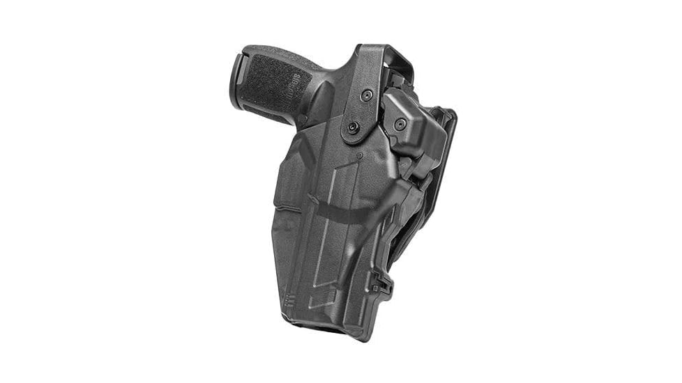 Alien Gear Holsters Duty Mid Ride OWB Holster, SIG Sauer P320/M17, Left Hand, Black, 00193858311111