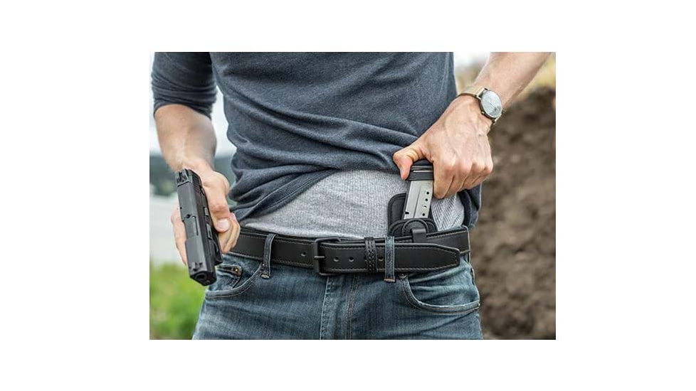 Alien Gear Holsters Grip Tuck Magazine Holster, 5.7mm magazines, Ambidextrous, Black, Black, One size, 193858356419