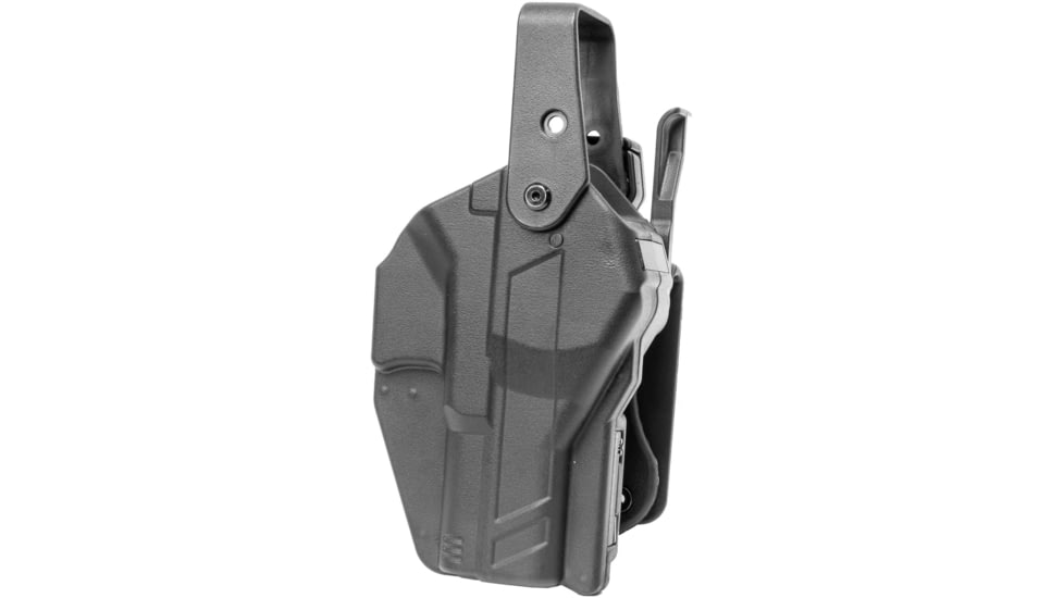 Alien Gear Holsters Rapid Force Duty Holster Mid Ride Belt Slide Level III, Sig P320 Compact/M18/XCompact, Right, Black, Matte, One size, 193858313894