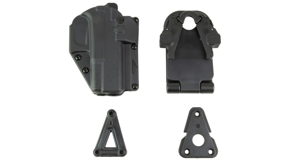 Alien Gear Holsters Rapid Force, Level 2 Duty Holster, Fits GLOCK 19/X/23/44/45, Right Hand, Black, R2-B-0057-BK-RH-L0-A0-C