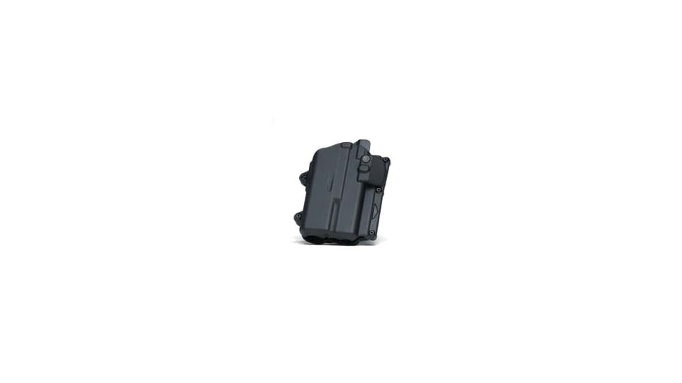 Alien Gear Holsters Rapid Force Level II Glock OWB Belt Holster w/ Compact Light, G19/G19X/G23/G45, Right, Black, R2-B-0057-BK-RH-CL-A0-C