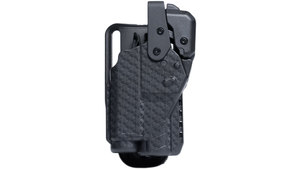 Alien Gear Holsters Rapid Force Level 3 Duty Polymer OWB Belt Holster, SIG Fuse/365XMacro/365XMacro Comp, Right Hand, Compact Light, No Axon, Basket Weave Black, R3-M-1348-BW-RH-CL-A0-B