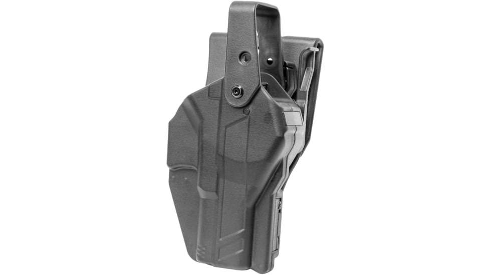 Alien Gear Holsters Rapid Force Duty Holster Mid Ride Belt Slide Level III, Sig P320 Compact/M18/XCompact, Left, Black, Matte, One size, 193858313764