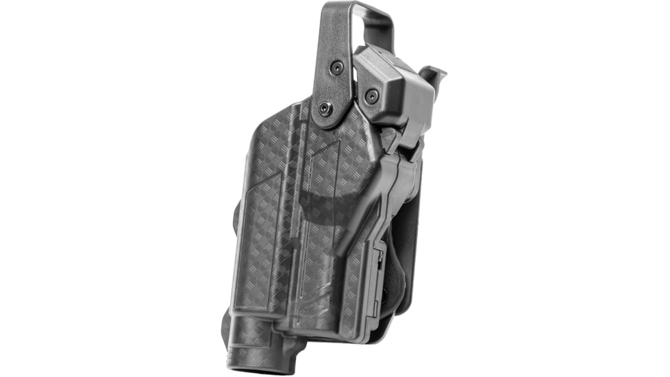 Alien Gear Holsters Rapid Force Mid Ride Belt Slide Holster Lvl III Light Bearing XL Optic , M&amp;P9/40/M2.0 4.25in, Right, Basketweave, One size, 193858464985