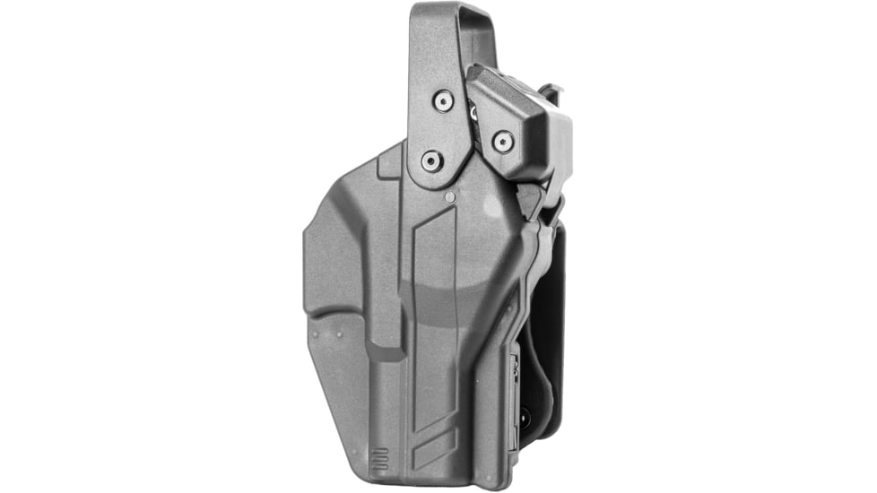 Alien Gear Holsters Rapid Force Duty Holster Mid Ride Belt Slide Level III MRDS, Sig P320 Compact/M18/XCompact, Right, Black, Matte, One size, 193858370729