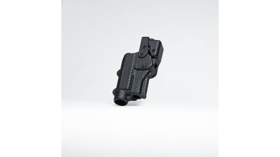 Alien Gear Holsters Rapid Force Polymer Level III OWB Belt Duty Holster, S&amp;W M&amp;P9c M2.0 Compact 4 In/M&amp;P9 2.0 4.25 In/Per. M&amp;P9 M2.0 C.O.R.E. Ported/Pro Series 4.25 In, Right Hand, Black Basketweave, Large Light, R3-M-0880-BW-RH-LL-A0-B