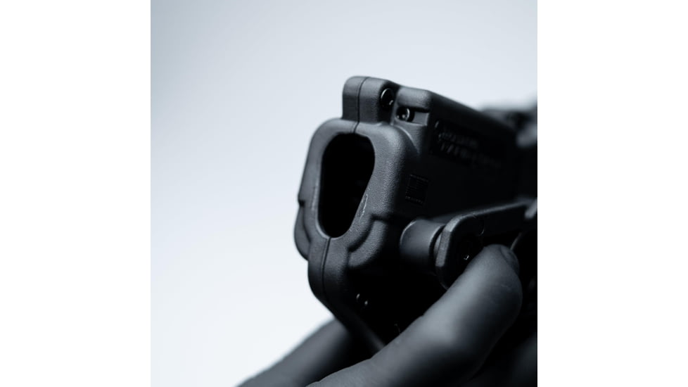 Alien Gear Holsters Rapid Force Polymer Level III OWB Belt Duty Holster, Sig P320 Full Size 9mm/.40 cal/M17/XFull, Sig P320 Compact/Carry 9 mm/.40 cal/M18/XCarry, Left Hand, Matte Black, No Light, R3-M-0691-BK-LH-L0-A0-B